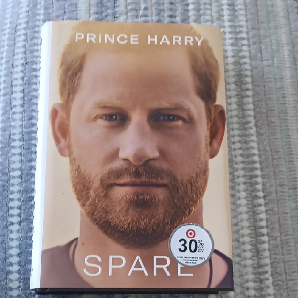 3/$15 Prince Harry 'Spare' Hardcover Book